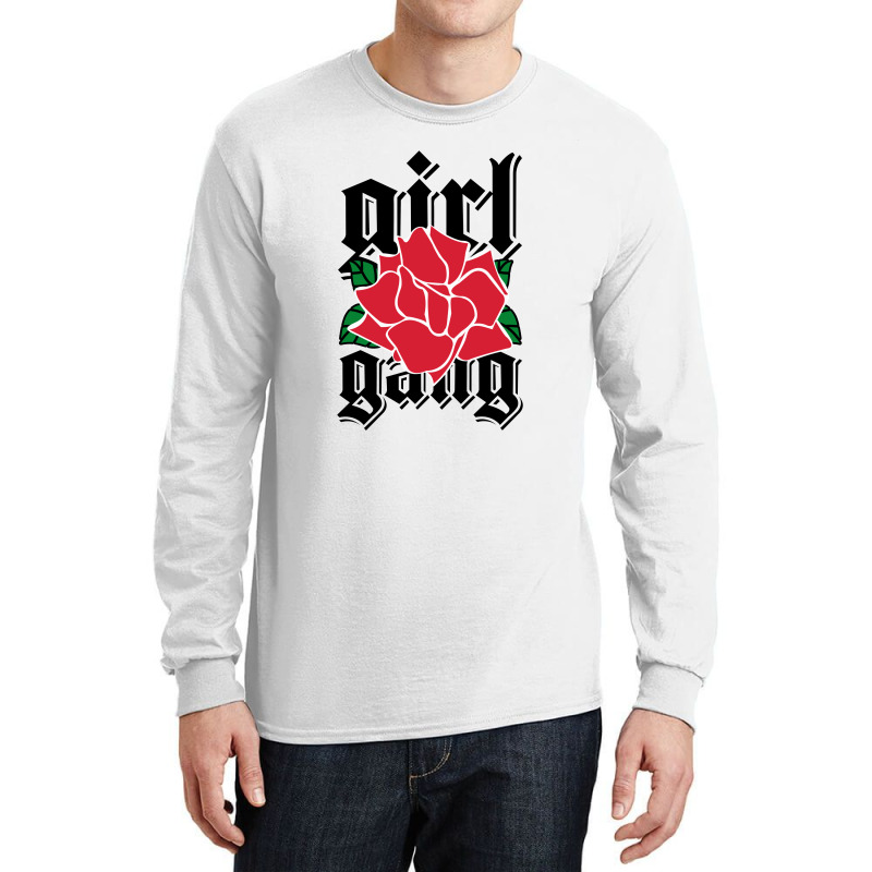 Rose Girl Gang For Light Long Sleeve Shirts by autlu2024 | Artistshot