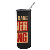 Bang Bang Niner Gang Football Cool Long Sleeve Skinny Tumbler | Artistshot