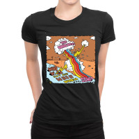 Cartoon Character Scream Mens My Favorite Ladies Fitted T-shirt | Artistshot