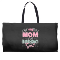 Mom Of The Birthday Girl Shirt Winter Onederland Family Weekender Totes | Artistshot