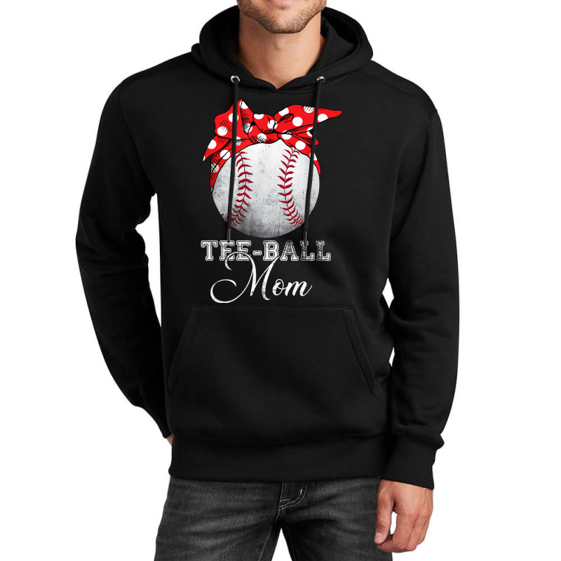 Baseball Headband Teeball Mom Tee Ball Mother Day Mothers T Shirt Unisex Hoodie by Great Tshirt | Artistshot