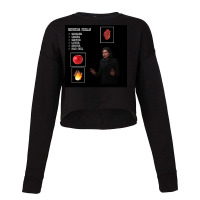 Graphic Music Hooked Queen For Mens Womens Cropped Sweater | Artistshot