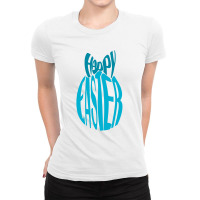 Happy Easter For Light Ladies Fitted T-shirt | Artistshot