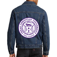 Texas Christian University Men Denim Jacket | Artistshot