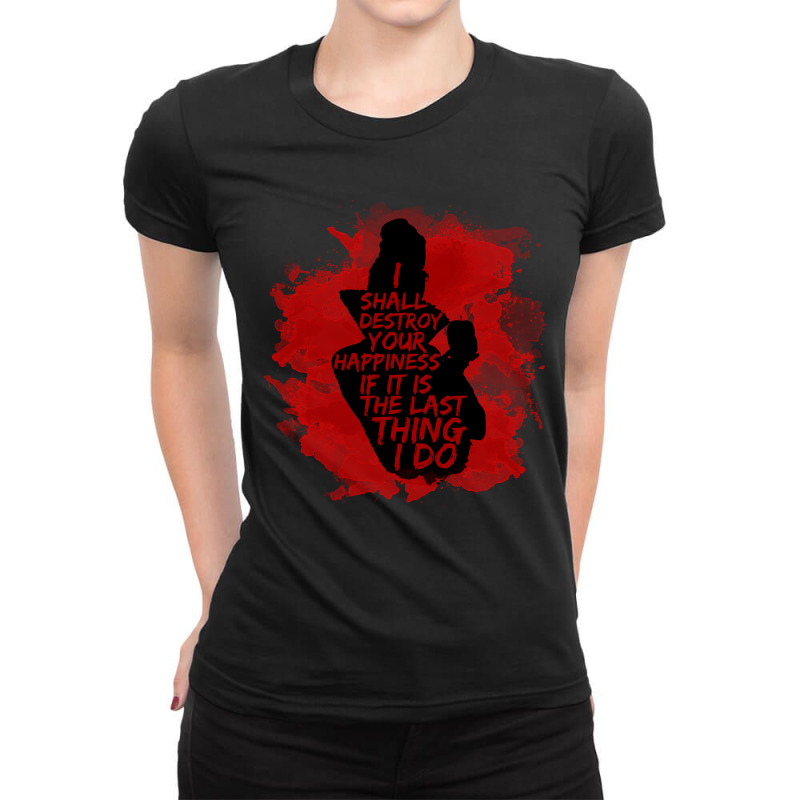 Vintage  Swanqueen Day Gift Ladies Fitted T-Shirt by ArtistShea | Artistshot