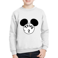 Thing 2 Ears Youth Sweatshirt | Artistshot