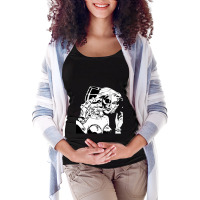 Vintage Retro Scream For Mens Womens Maternity Scoop Neck T-shirt | Artistshot