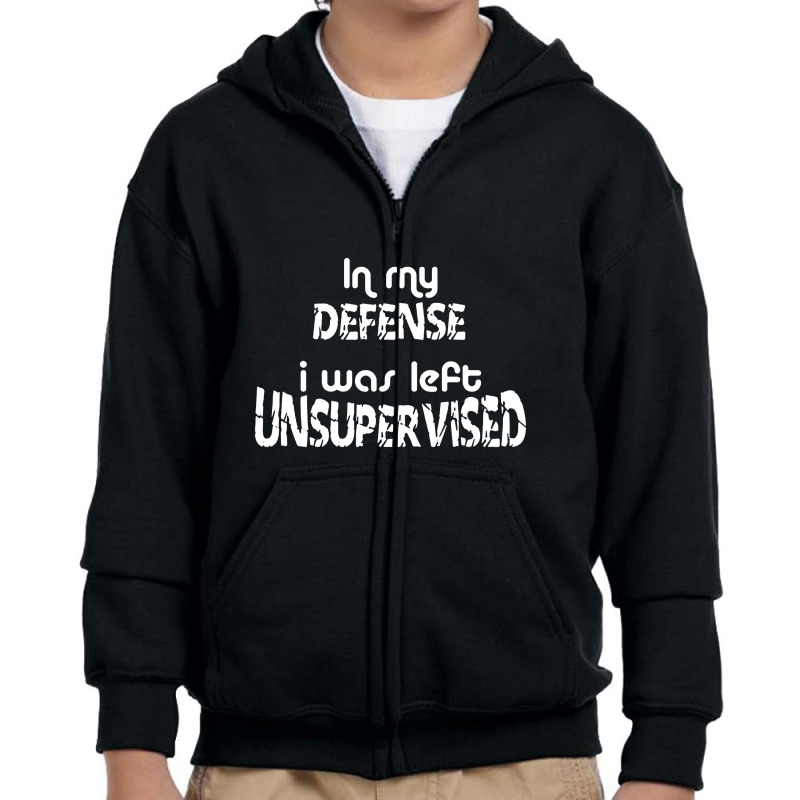 I What Left Unsupervised Youth Zipper Hoodie | Artistshot