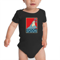 The Tick Spoon, Hope Poster Parody Baby Bodysuit | Artistshot