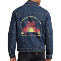 Dungeons & Dragons Old School Player's Handbook T Shirt Men Denim Jacket | Artistshot