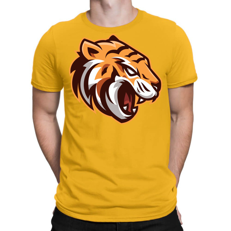 Tiger Vector T-shirt | Artistshot