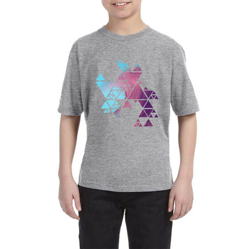 Geometric Wave Collage Youth Tee by autlu2024 | Artistshot