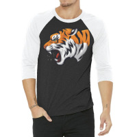 The Tiger 3/4 Sleeve Shirt | Artistshot