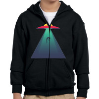 Abduct Me Please Ufo Youth Zipper Hoodie | Artistshot