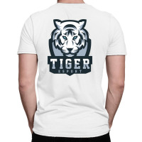 Tiger White Vector T-shirt | Artistshot