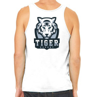 Tiger White Vector Tank Top | Artistshot