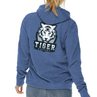 Tiger White Vector Lightweight Hoodie | Artistshot