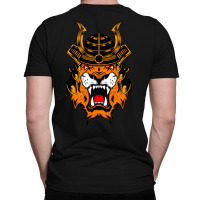 Samurai Tiger Vector T-shirt | Artistshot