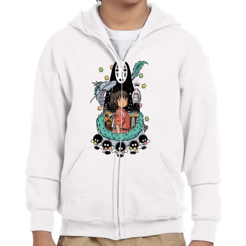 Best Studio Anime Movie Youth Zipper Hoodie by hillarybernard | Artistshot