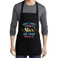 Twinkle Twinkle Little Star Gender Reveal Party Baby Shower Medium-length Apron | Artistshot