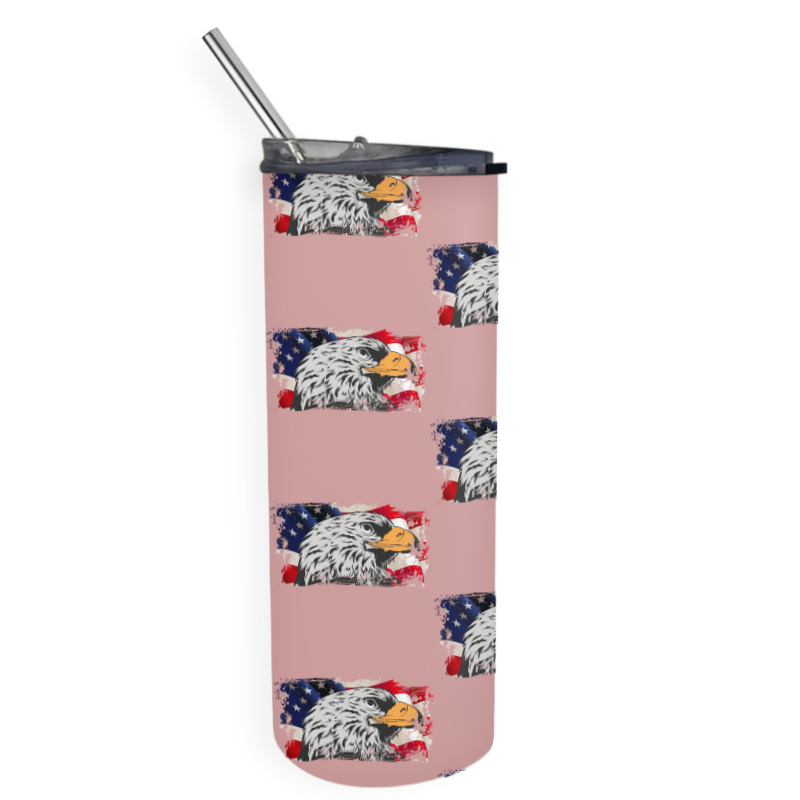 American Flag Eagle Skinny Tumbler | Artistshot