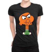 Mask The Amazing World Of Gumball Cute My Favorite People Ladies Fitted T-shirt | Artistshot