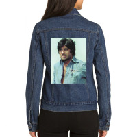 Funny Men Shahrukh Khan Men Women Ladies Denim Jacket | Artistshot