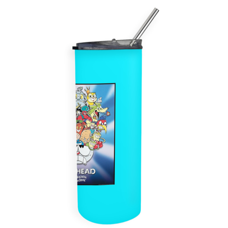 Boss Rush Print Skinny Tumbler | Artistshot