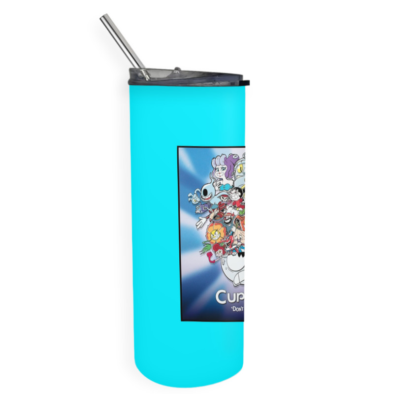 Boss Rush Print Skinny Tumbler | Artistshot