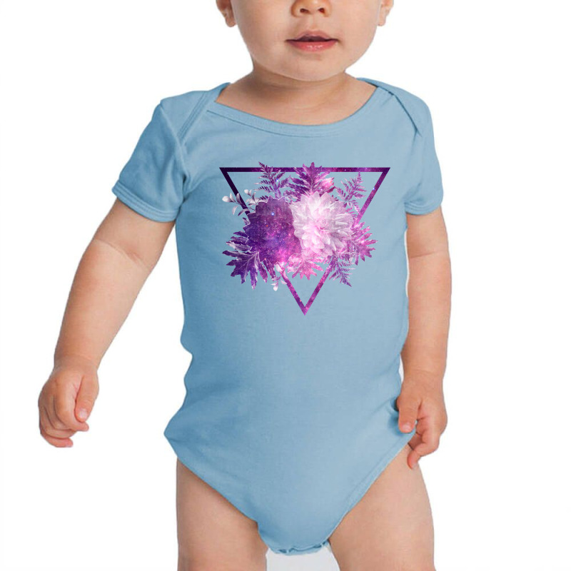 Space Flowers Baby Bodysuit by autlu2024 | Artistshot