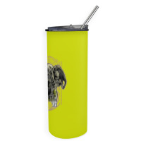 Cthulhu's Church Colored Skinny Tumbler | Artistshot