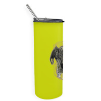 Cthulhu's Church Colored Skinny Tumbler | Artistshot