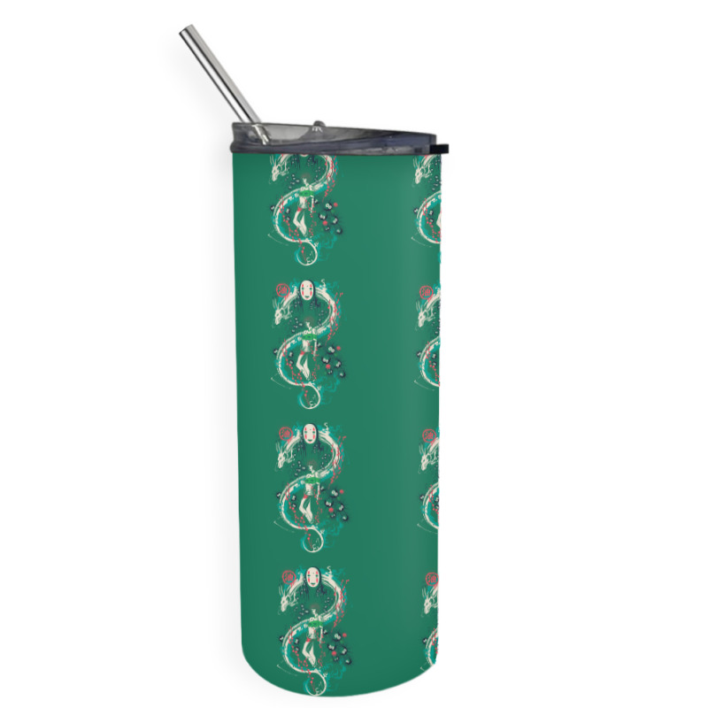 Spirited Graffiti Skinny Tumbler by Fearcheck | Artistshot