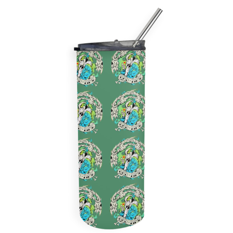 Bad Time Skinny Tumbler by Fearcheck | Artistshot