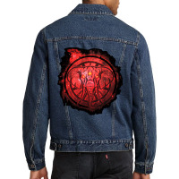 Graphic Vintage  Heavy Metal Music Vintage Men Denim Jacket | Artistshot