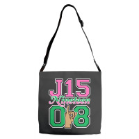 J15 Nineteen 08 Founder's Day Aka Women Hand Sign Sweatshirt Adjustable Strap Totes | Artistshot