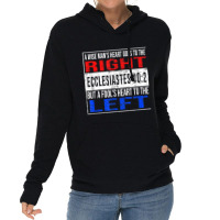 Funny Christian Ecclesiastes 102 Conservative Bible Day Gifts Lightweight Hoodie | Artistshot