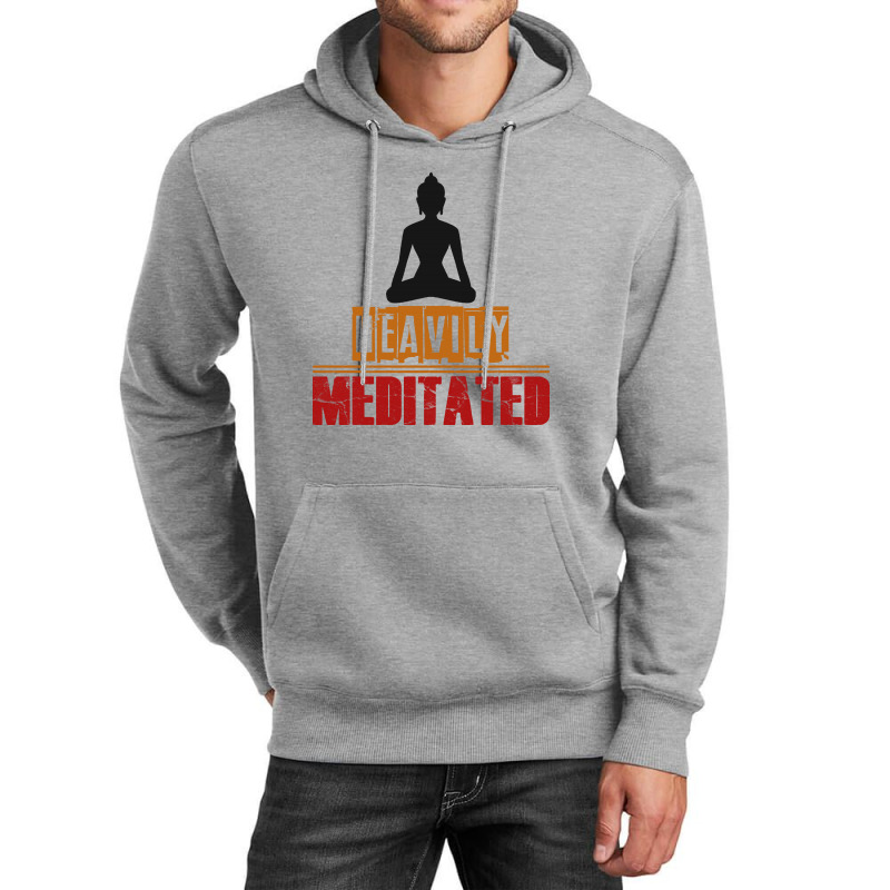 Heavily Meditated Unisex Hoodie by Vanode Art | Artistshot