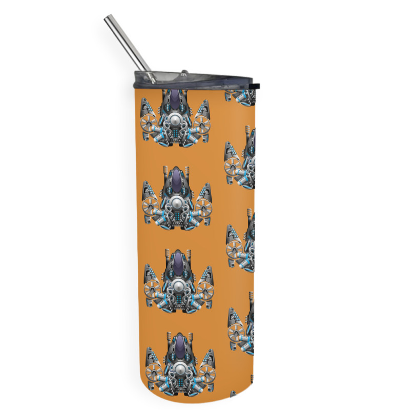 Space Machine Skinny Tumbler | Artistshot