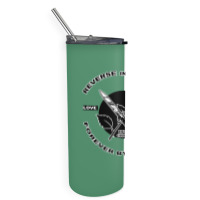 Reverse ın Reverse Love Hate Forever By Your Sıde Skinny Tumbler | Artistshot