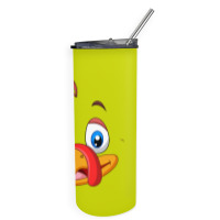 Silly Turkey Face Thanksgiving Skinny Tumbler | Artistshot