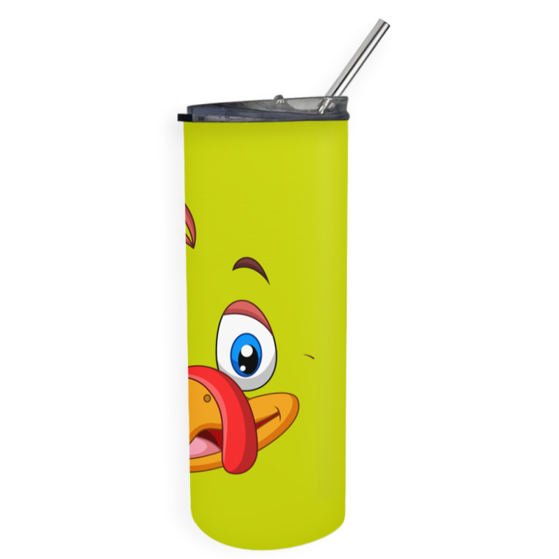 Silly Turkey Face Thanksgiving Skinny Tumbler | Artistshot