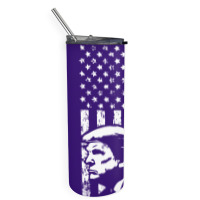 Anti Trump Survivor American Flag Skinny Tumbler | Artistshot