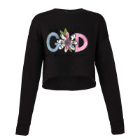 God All Things Are Possible Flower Lover Christian Believer Men Women Cropped Sweater | Artistshot