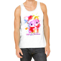 Merry Christmas Cat Tank Top | Artistshot