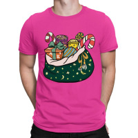 Santa Claus Gift Bag T-shirt | Artistshot