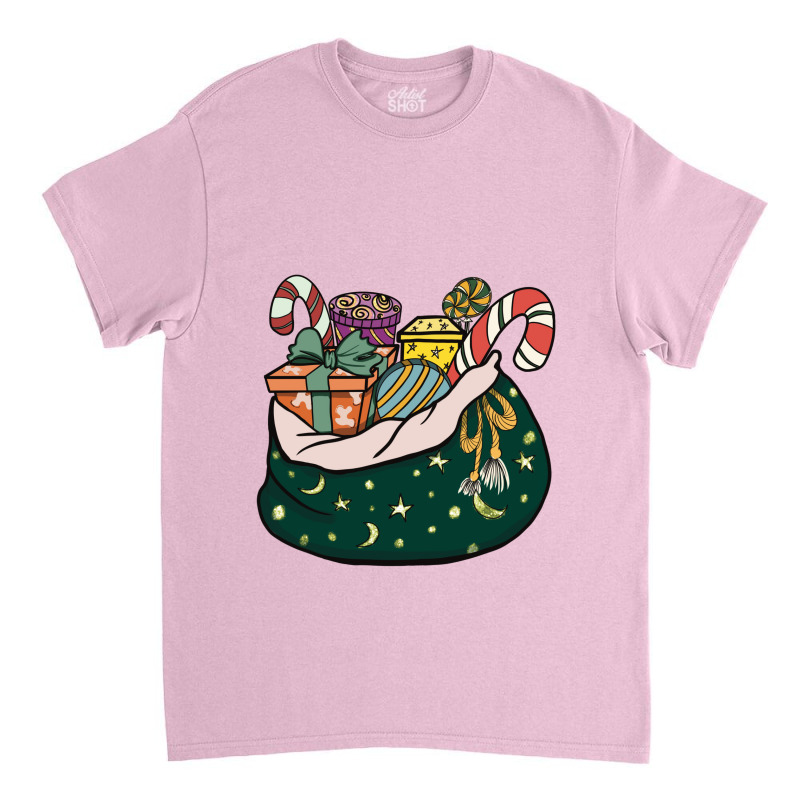 Santa Claus Gift Bag Classic T-shirt | Artistshot