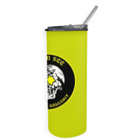 Skull Pop Art Skinny Tumbler | Artistshot