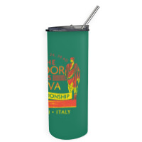 Pompeii Floor Is Lava Championship Skinny Tumbler | Artistshot