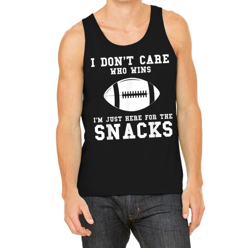 I Don't Care Who Wins American Football Tank Top | Artistshot